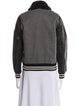 Coach Wool Colorblock Pattern Jacket