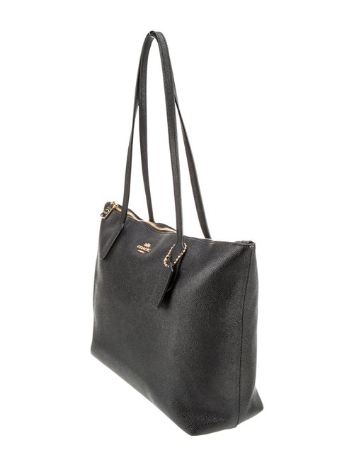 Coach Leather Top Handle Bag