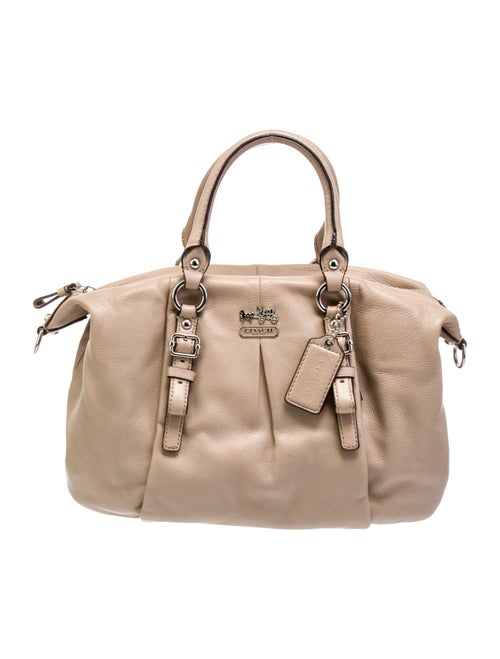 Coach Leather Top Handle Bag