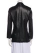 Coach Leather Blazer
