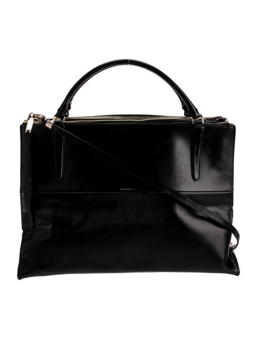 Coach Leather Top Handle Bag