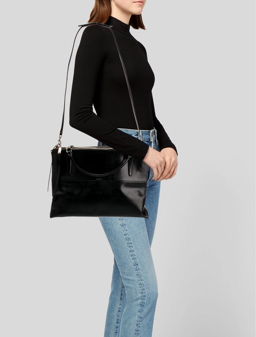 Coach Leather Top Handle Bag