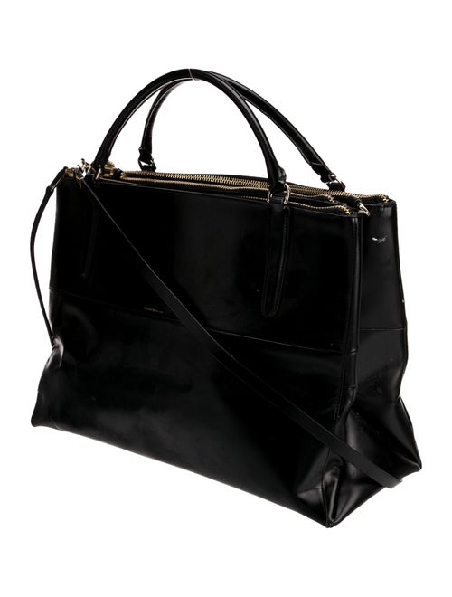 Coach Leather Top Handle Bag