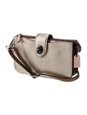 Coach Leather Minaudière