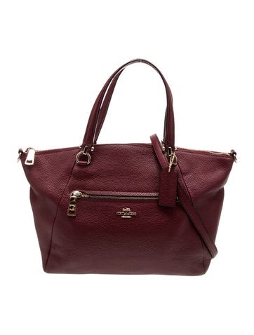 Coach Handle Bags Leather Top Bag