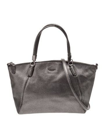 Coach Handle Bags Leather Top Bag