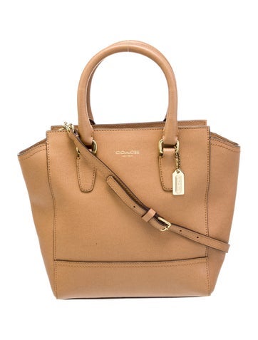 Coach Handle Bags Leather Top Bag