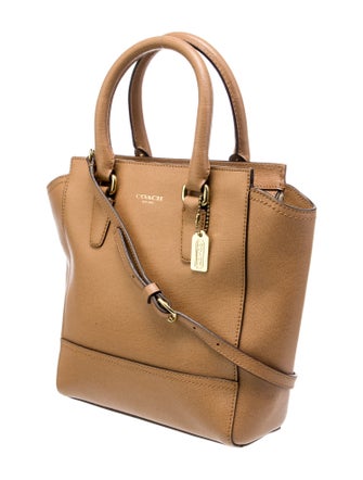Coach Leather Top Handle Bag