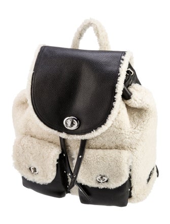 Coach Leather Backpack