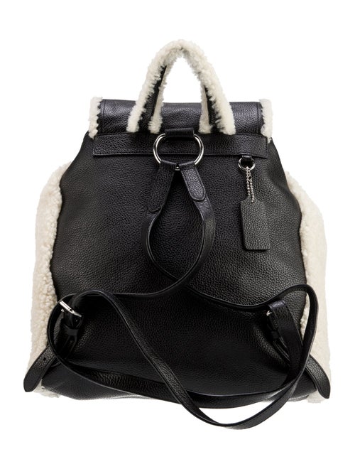 Coach Leather Backpack