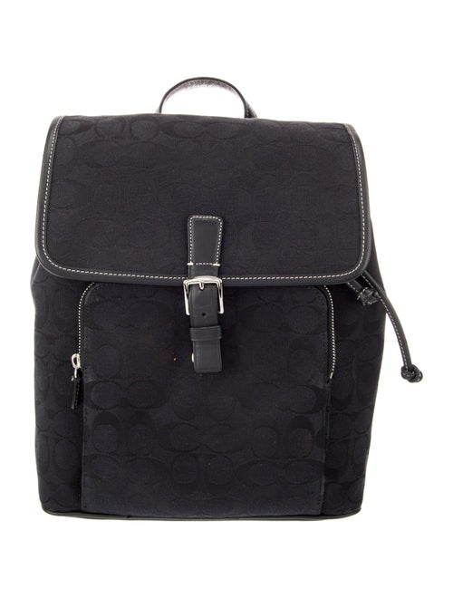 Coach Leather Backpack