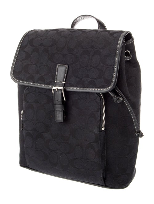 Coach Leather Backpack