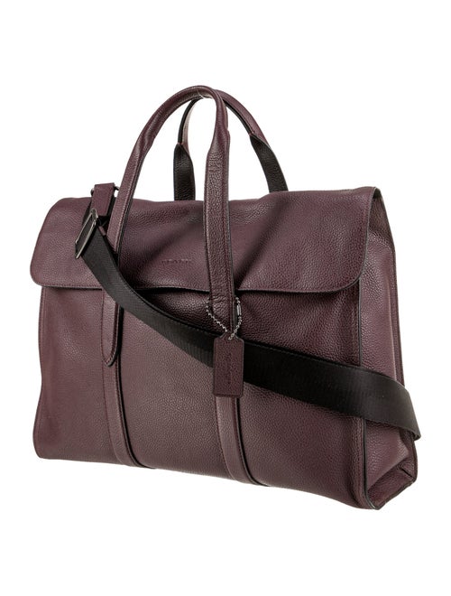 Coach Leather Top Handle Bag