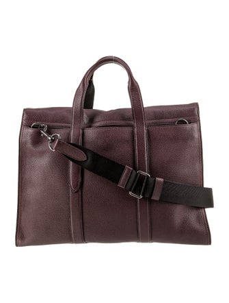 Coach Leather Top Handle Bag