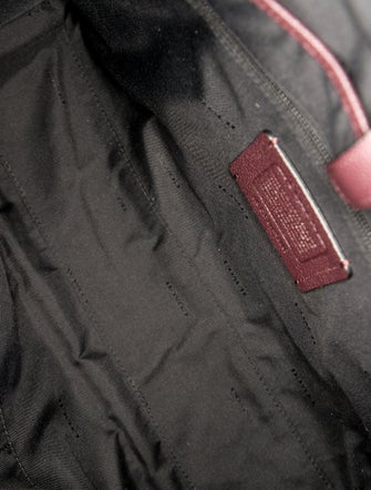 Coach Leather Top Handle Bag