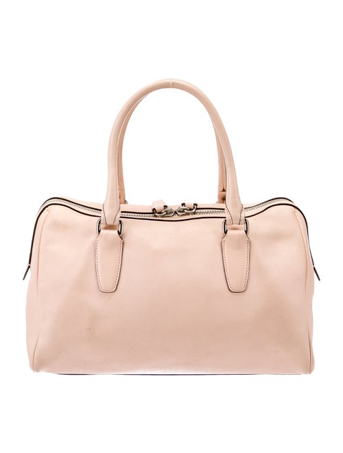 Coach Leather Top Handle Bag