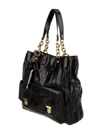 Coach Leather Shoulder Bag