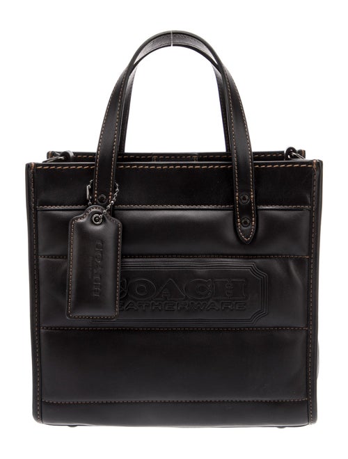 Coach Leather Top Handle Bag