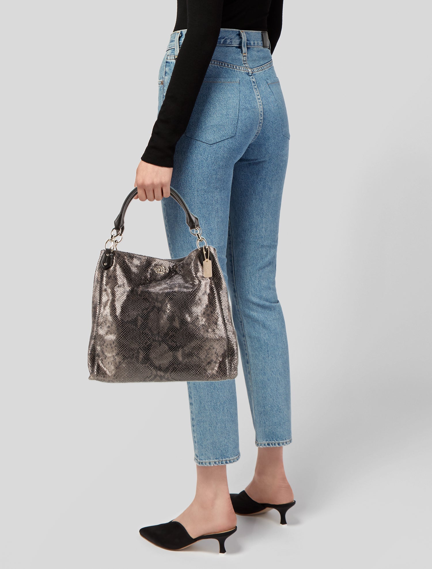 Coach Snakeskin Hobo
