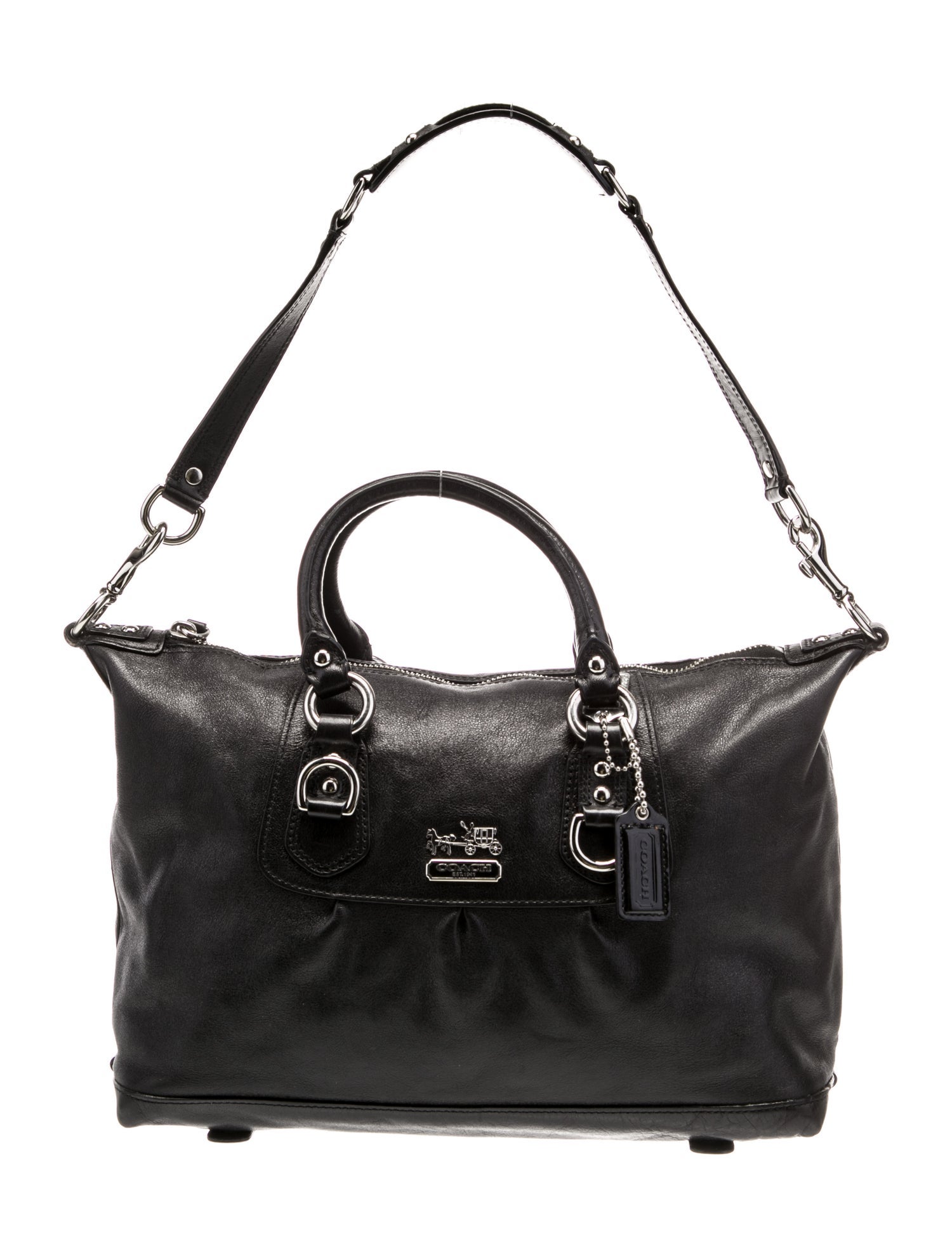 Coach Leather Shoulder Bag
