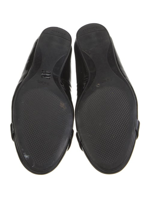 Coach Patent Leather Ballet Flats