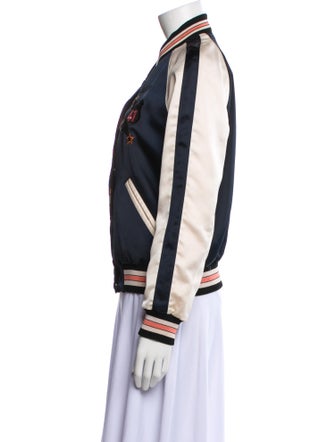 Coach Graphic Print Bomber Jacket