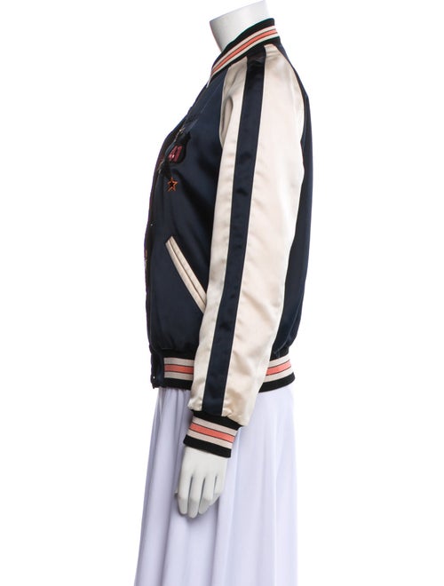 Coach Graphic Print Bomber Jacket