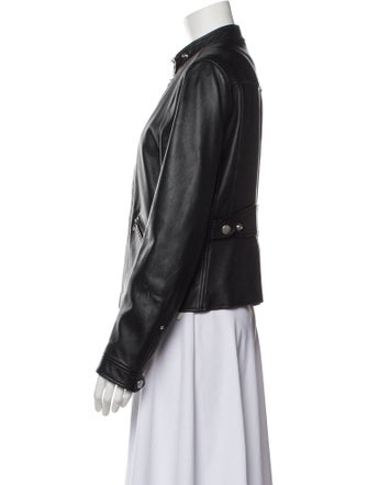 Coach Leather Biker Jacket