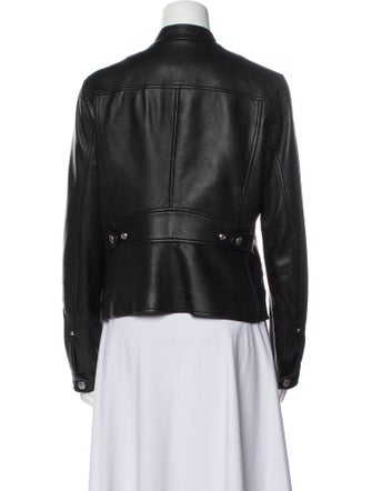 Coach Leather Biker Jacket