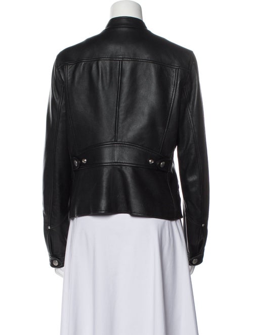 Coach Leather Biker Jacket