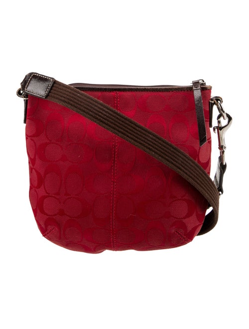 Coach Canvas Shoulder Bag