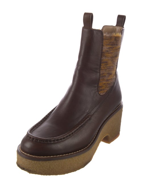 Coach Leather Chelsea Boots