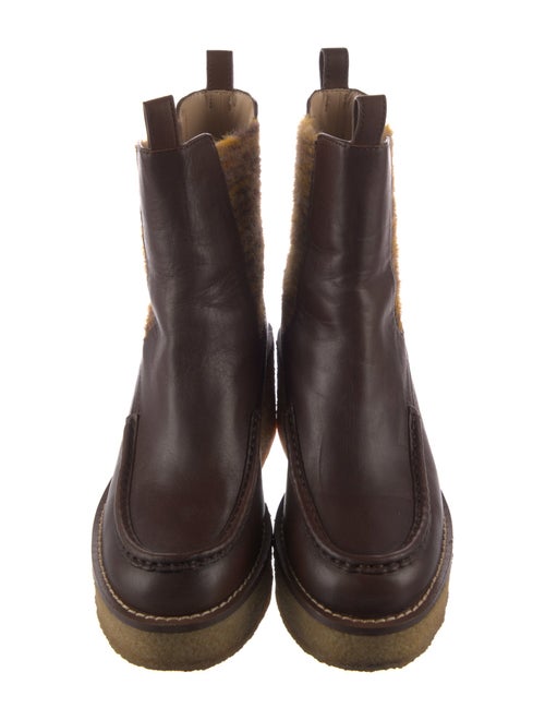 Coach Leather Chelsea Boots