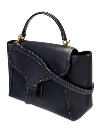 Coach Leather Top Handle Bag