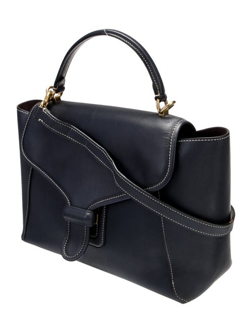 Coach Leather Top Handle Bag
