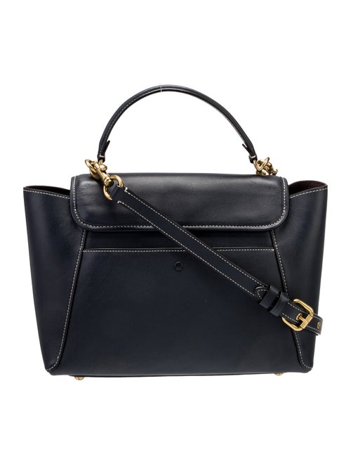 Coach Leather Top Handle Bag