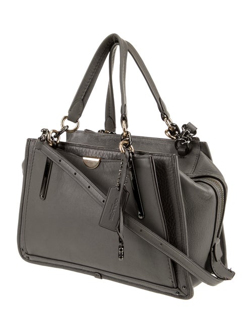 Coach Leather Top Handle Bag