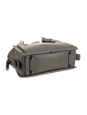 Coach Leather Top Handle Bag