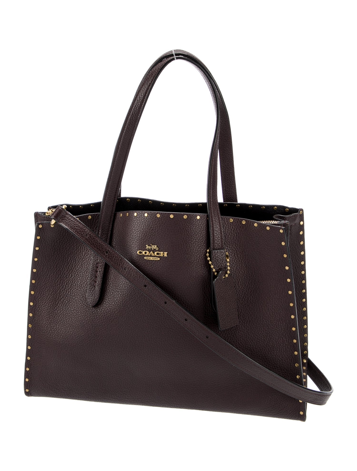 Coach Leather Shoulder Bag