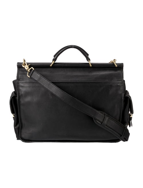 Coach Leather Messenger Bag