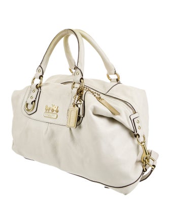 Coach Leather Top Handle Bag