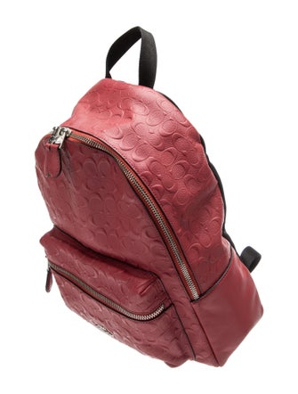 Coach Leather Backpack