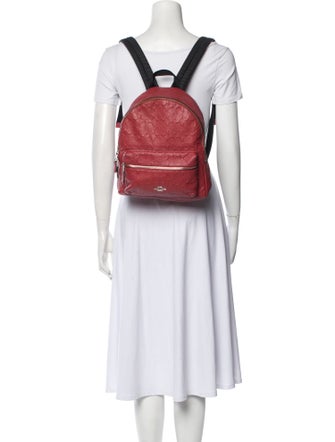 Coach Leather Backpack