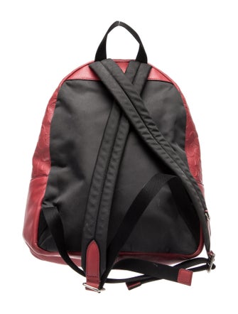 Coach Leather Backpack