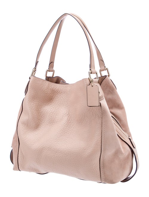 Coach Leather Top Handle Bag