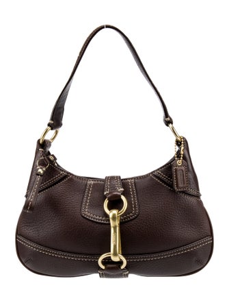 Coach Leather Shoulder Bag