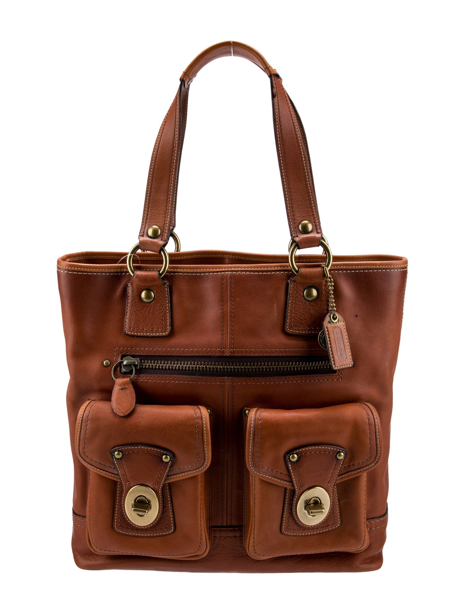 Coach Leather Shoulder Bag