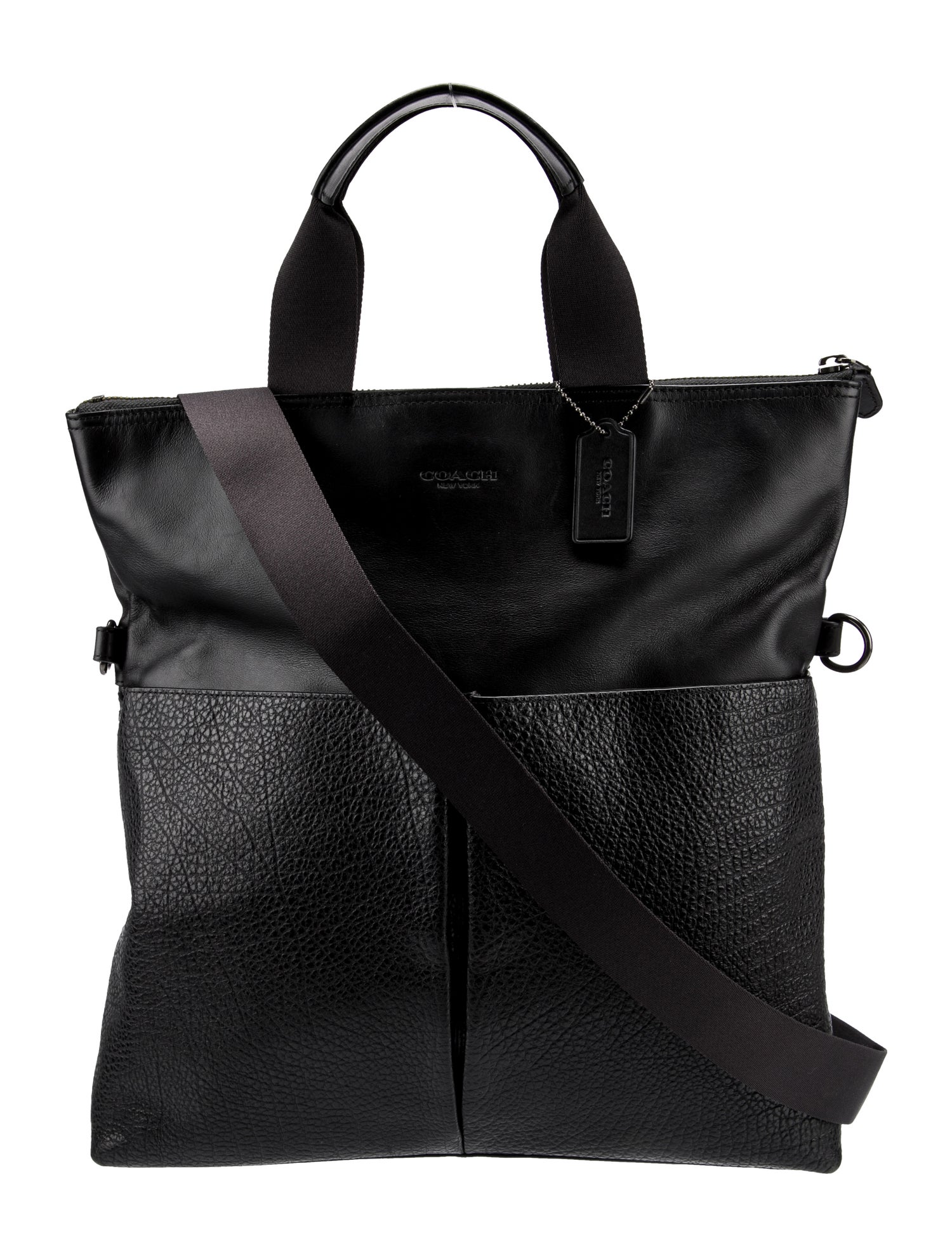 Coach Leather Top Handle Bag