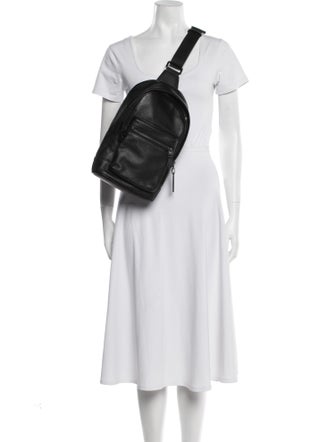 Coach Leather Backpack