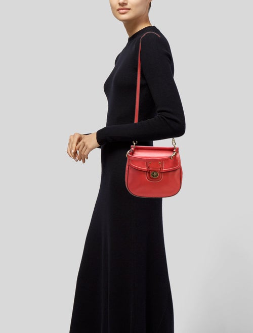 Coach Leather Top Handle Bag